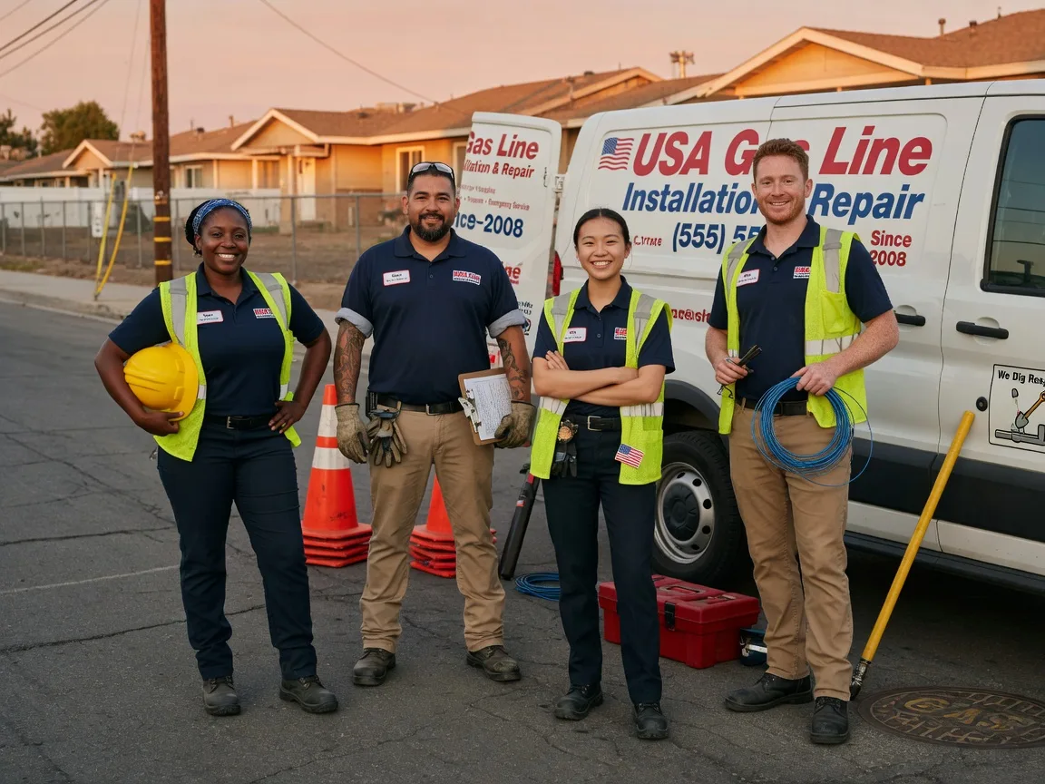 Gas Line Installation company in Glen Alpine, NC